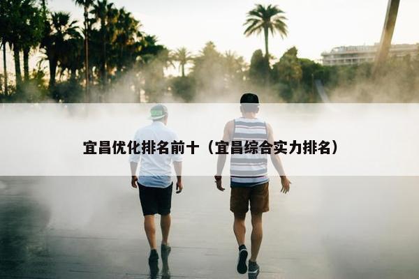 宜昌优化排名前十（宜昌综合实力排名）