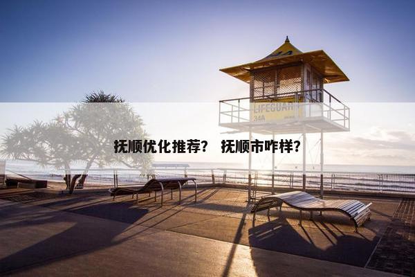 抚顺优化推荐？ 抚顺市咋样？