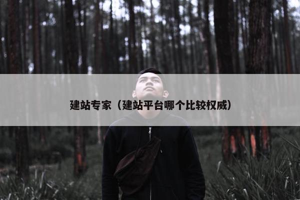 建站专家（建站平台哪个比较权威）