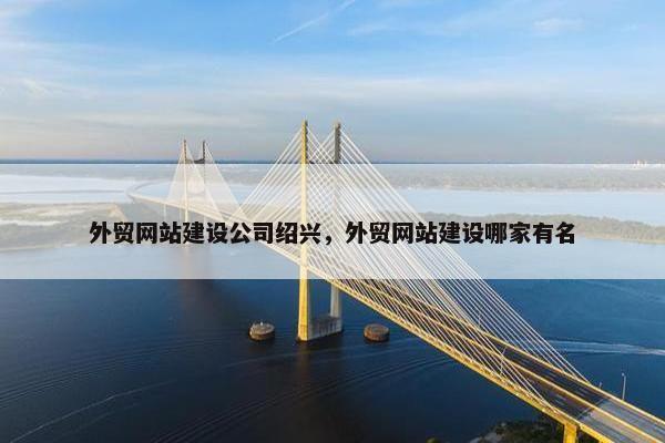 外贸网站建设公司绍兴，外贸网站建设哪家有名