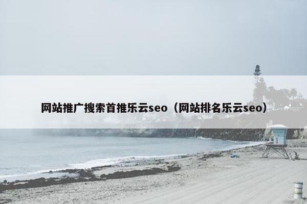 网站推广搜索首推乐云seo（网站排名乐云seo）