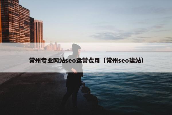 常州专业网站seo运营费用（常州seo建站）