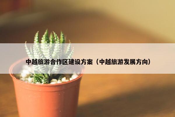 中越旅游合作区建设方案（中越旅游发展方向）