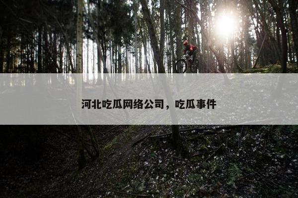 河北吃瓜网络公司，吃瓜事件