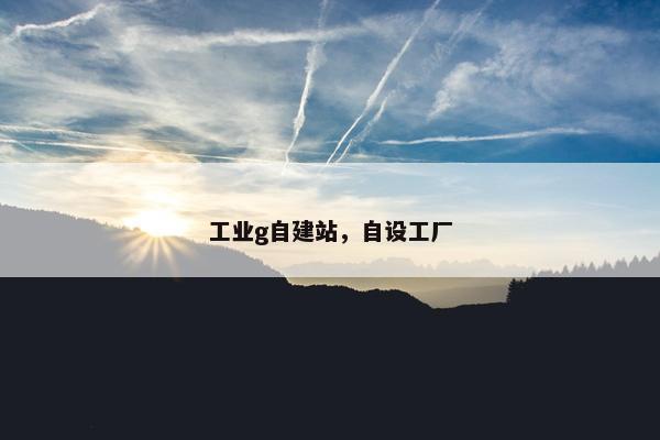 工业g自建站，自设工厂