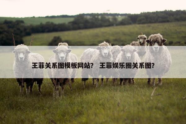 王菲关系图模板网站？ 王菲娱乐圈关系图？