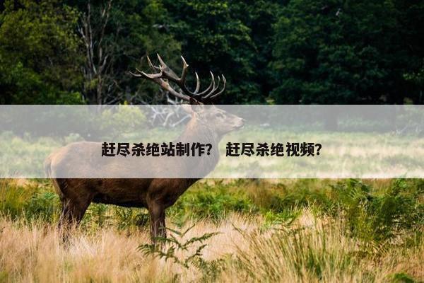 赶尽杀绝站制作？ 赶尽杀绝视频？