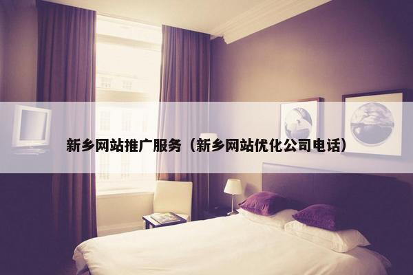 新乡网站推广服务（新乡网站优化公司电话）