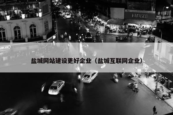 盐城网站建设更好企业（盐城互联网企业）