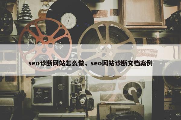 seo诊断网站怎么做，seo网站诊断文档案例