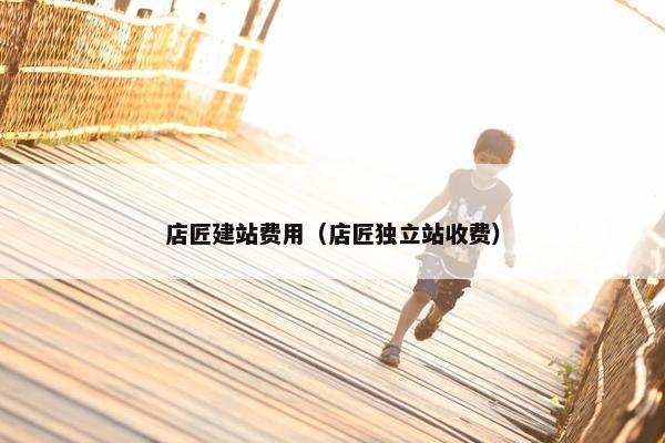 店匠建站费用（店匠独立站收费）