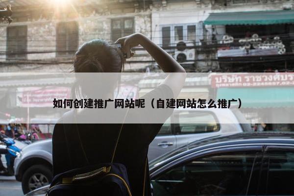 如何创建推广网站呢（自建网站怎么推广）