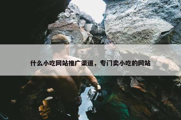 什么小吃网站推广渠道，专门卖小吃的网站