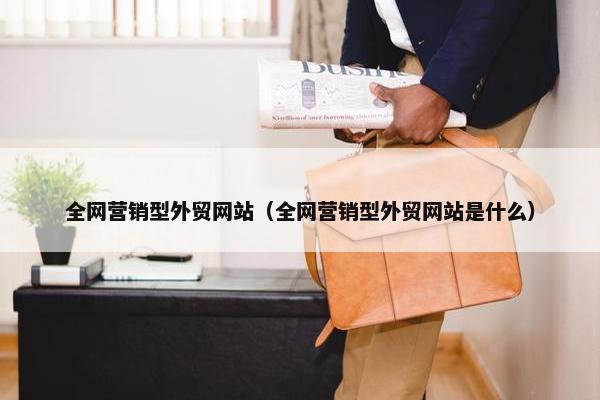 全网营销型外贸网站（全网营销型外贸网站是什么）