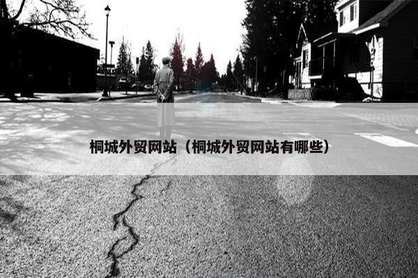 桐城外贸网站（桐城外贸网站有哪些）