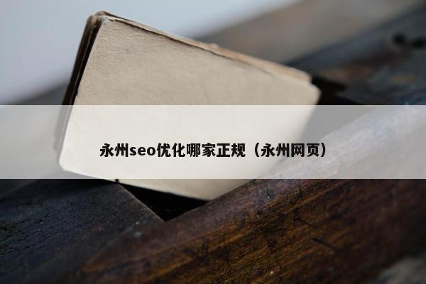永州seo优化哪家正规（永州网页）