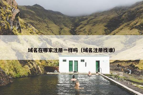 域名在哪家注册一样吗（域名注册找谁）