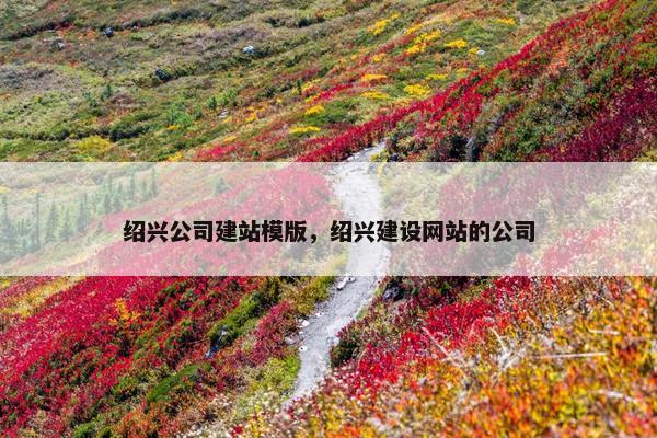 绍兴公司建站模版，绍兴建设网站的公司