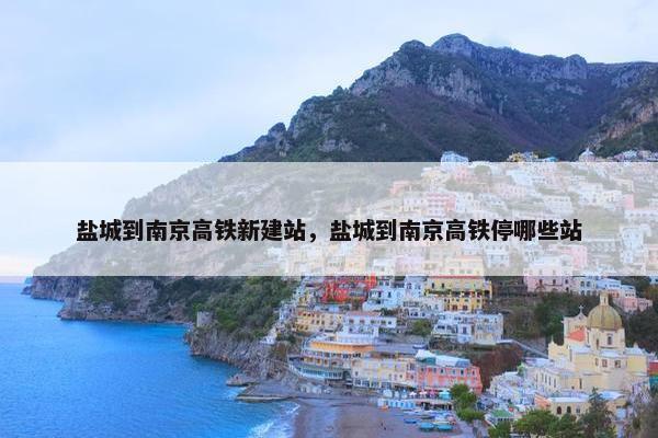 盐城到南京高铁新建站，盐城到南京高铁停哪些站