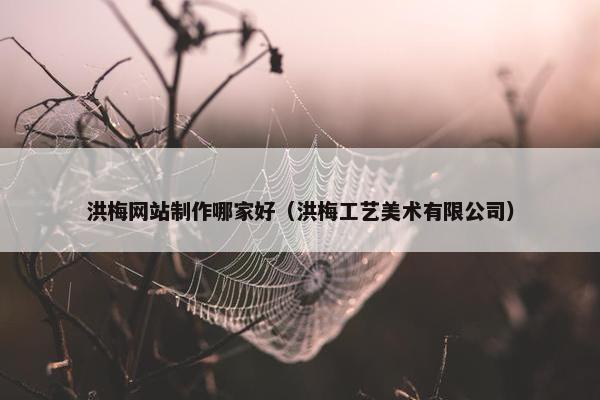 洪梅网站制作哪家好（洪梅工艺美术有限公司）