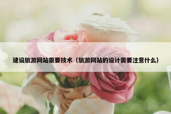 建设旅游网站需要技术（旅游网站的设计需要注意什么）