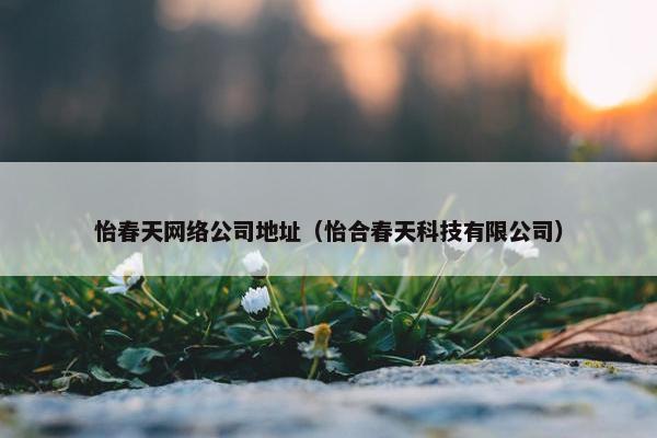 怡春天网络公司地址（怡合春天科技有限公司）