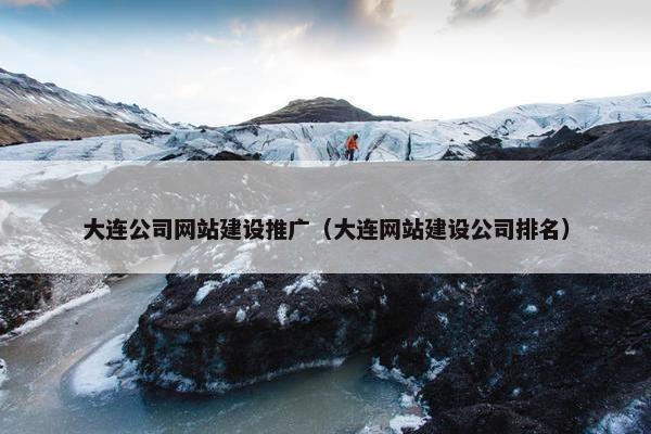 大连公司网站建设推广（大连网站建设公司排名）