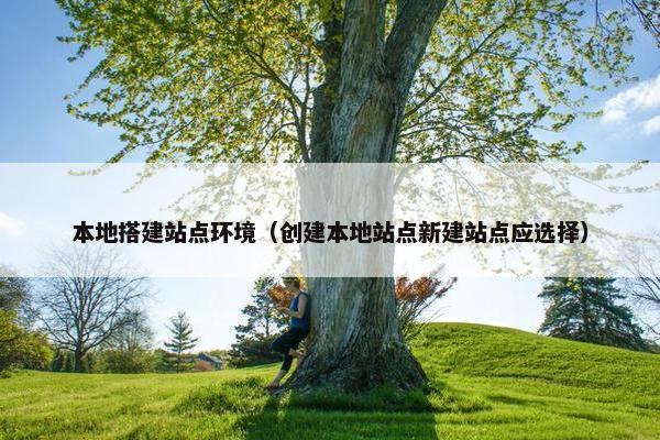 本地搭建站点环境（创建本地站点新建站点应选择）