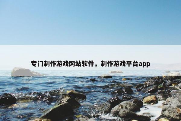 专门制作游戏网站软件，制作游戏平台app