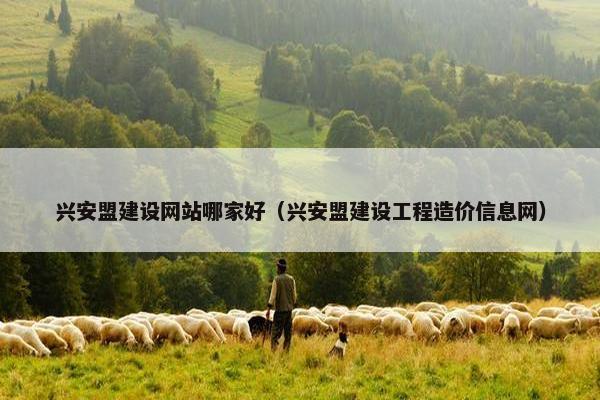 兴安盟建设网站哪家好（兴安盟建设工程造价信息网）