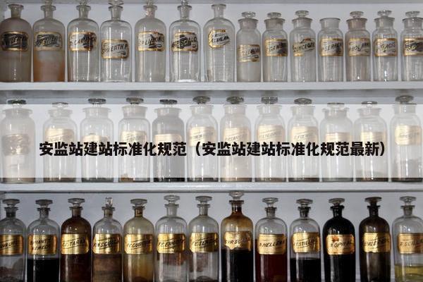 安监站建站标准化规范（安监站建站标准化规范最新）