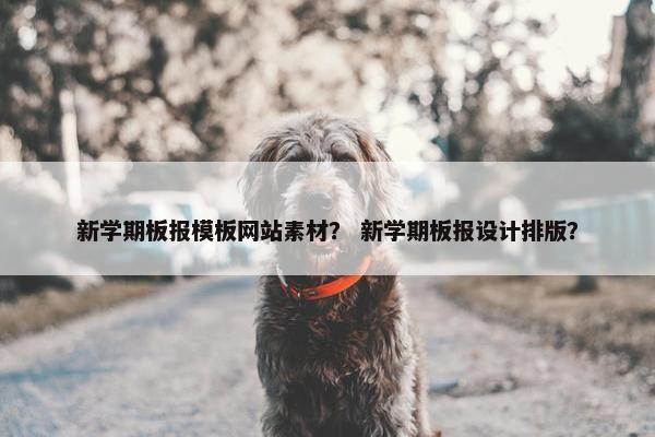 新学期板报模板网站素材？ 新学期板报设计排版？