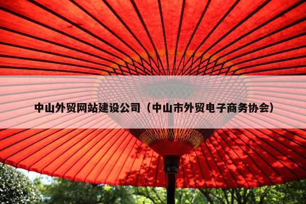 中山外贸网站建设公司（中山市外贸电子商务协会）