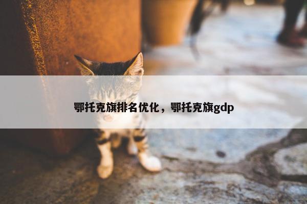 鄂托克旗排名优化，鄂托克旗gdp