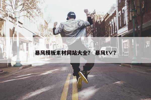 暴风模板素材网站大全？ 暴风t∨？