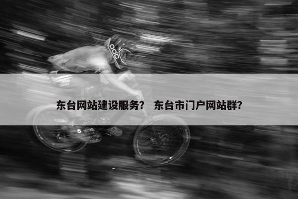东台网站建设服务？ 东台市门户网站群？