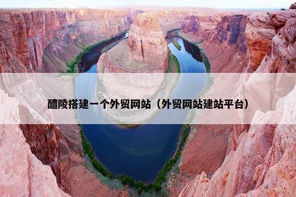 醴陵搭建一个外贸网站（外贸网站建站平台）