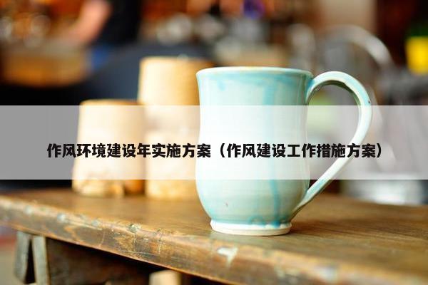 作风环境建设年实施方案（作风建设工作措施方案）