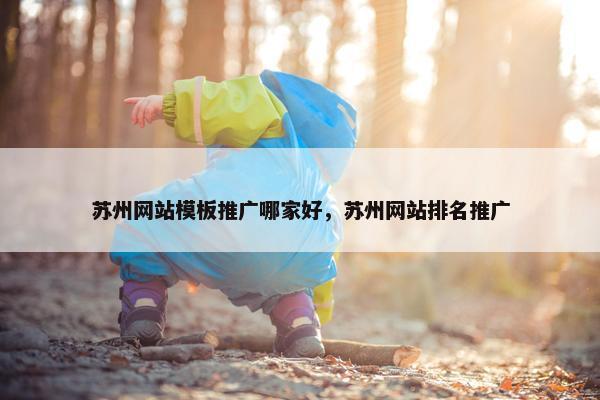 苏州网站模板推广哪家好，苏州网站排名推广