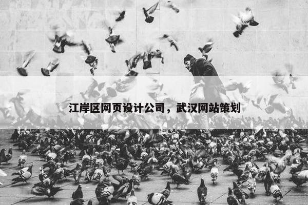 江岸区网页设计公司，武汉网站策划