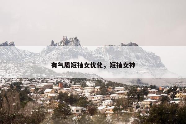 有气质短袖女优化，短袖女神