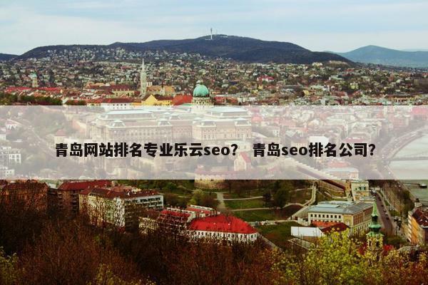 青岛网站排名专业乐云seo？ 青岛seo排名公司？