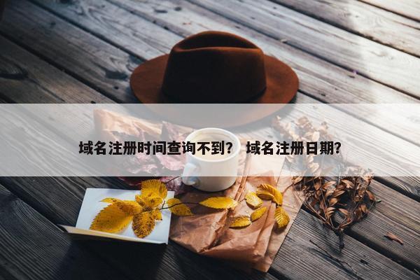 域名注册时间查询不到？ 域名注册日期？