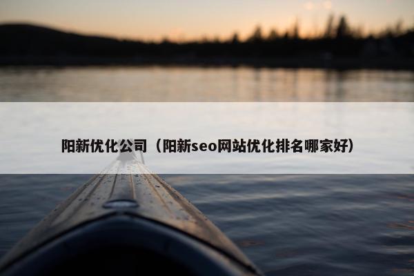 阳新优化公司（阳新seo网站优化排名哪家好）