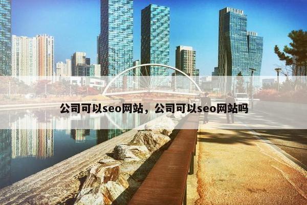 公司可以seo网站，公司可以seo网站吗
