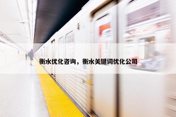 衡水优化咨询，衡水关键词优化公司