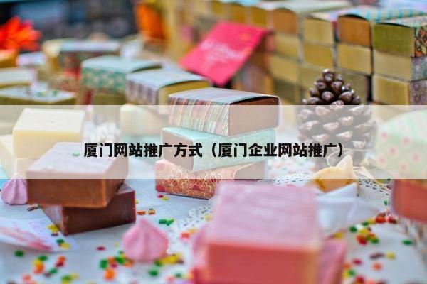 厦门网站推广方式（厦门企业网站推广）