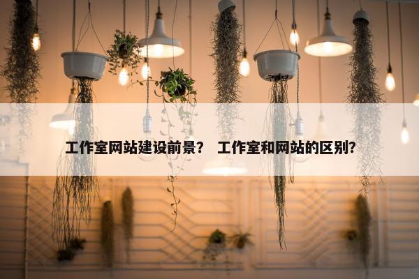 工作室网站建设前景？ 工作室和网站的区别？