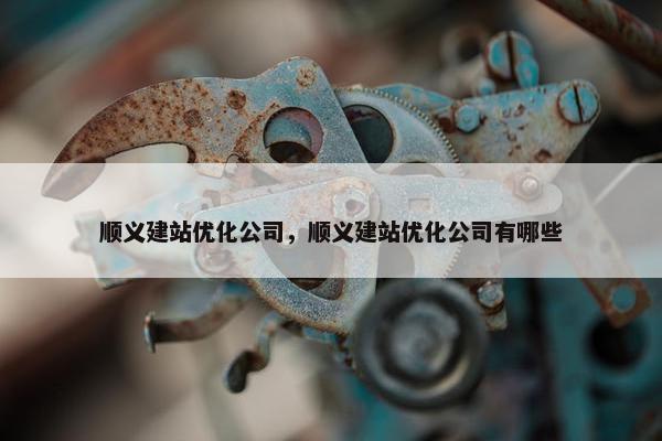 顺义建站优化公司，顺义建站优化公司有哪些