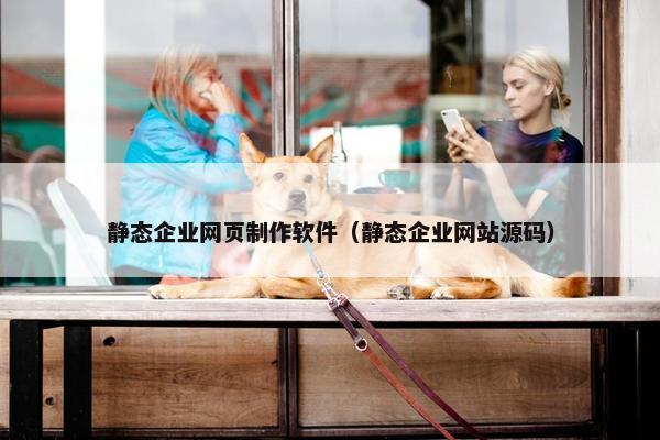 静态企业网页制作软件（静态企业网站源码）
